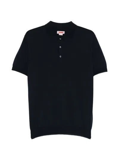 Baracuta Short-sleeve Polo Shirt In Blue