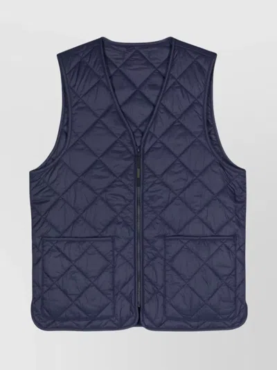 BARACUTA SLEEVELESS QUILTED VEST V-NECK
