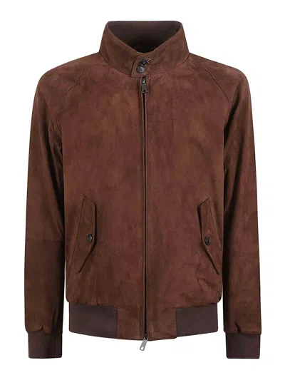 BARACUTA CHAQUETA DE CUERO - MARRÓN