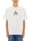 Baracuta T-shirt With Logo In White