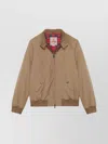 Baracuta Thermal Padded Jacket Ribbed Cuffs In Brown