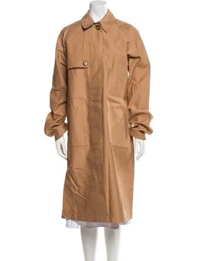 Pre-owned Baracuta Trench Coat W/ Tags In Neutral