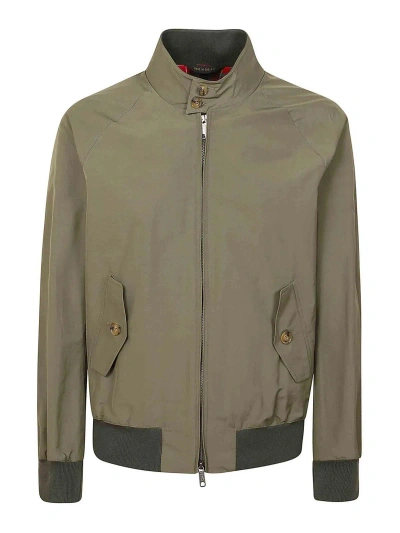 Baracuta Two Buttons G9 Jacket In Dark Green