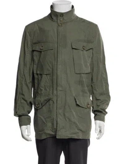 Pre-owned Baracuta Utility Jacket In Green