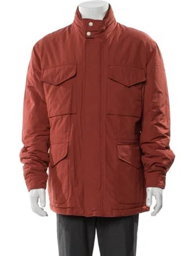 Pre-owned Baracuta Utility Jacket In Orange