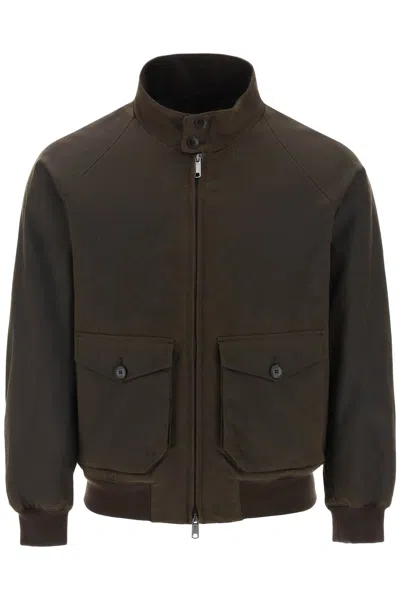 BARACUTA WAXED G9 HARRINGTON JACKET