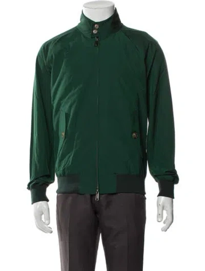Pre-owned Baracuta Windbreaker In Green