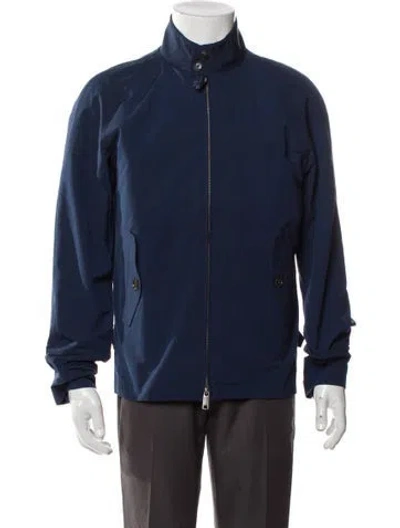 Pre-owned Baracuta Windbreaker W/ Tags In Blue
