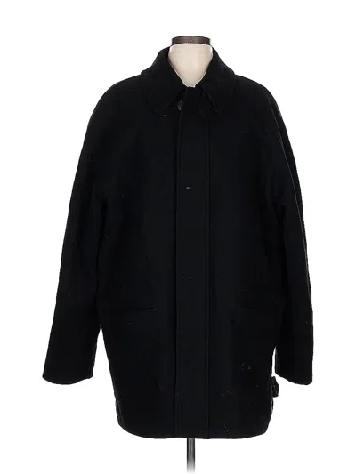 Pre-owned Baracuta Wool Coat In Black