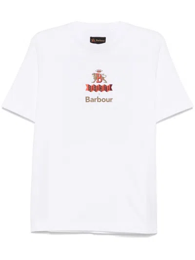 Baracuta X Barbour Archive T-shirt In 白色