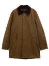 Baracuta X Barbour Tyne Waxed Coat Clothing In Brown