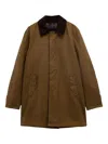 Baracuta X Barbour Tyne Waxed Coat Clothing In Brown