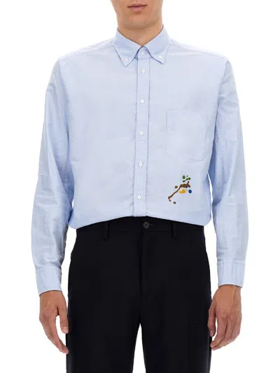 Baracuta Slowboy Shirt In Blue