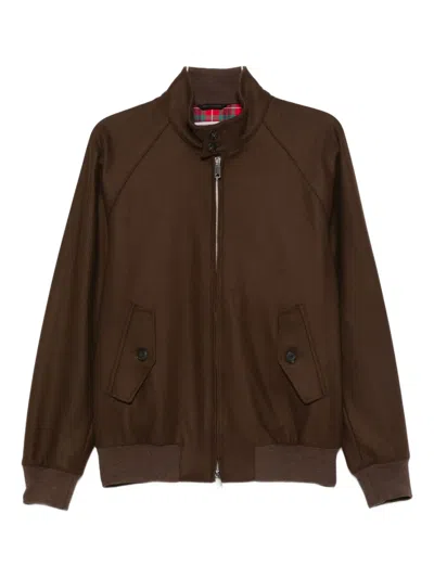 BARACUTA ZIP-UP BOMBER JACKET
