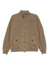 Baracuta Canvas Gd Clothing In Brown