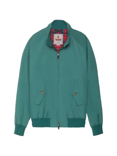 Baracuta Zip-up Jacket In Green