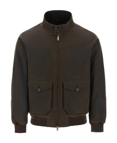 BARACUTA BARACUTA BUTTONED POCKET JACKET