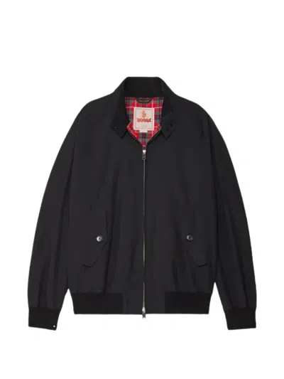 Baracuta Zipped Jacket In Black