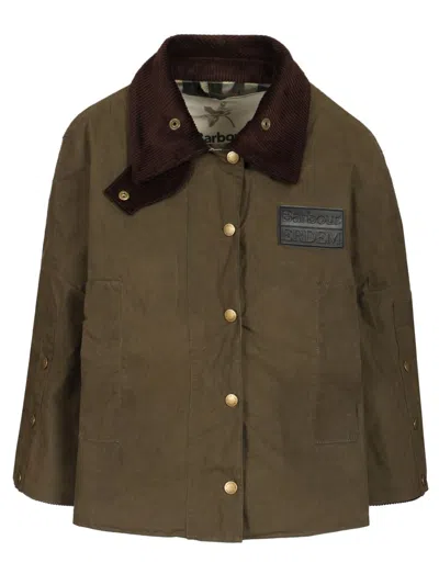 Baracuta X Barbour Ba X Erdem Reversible Clover Jackets Green
