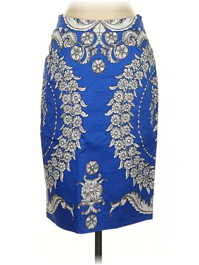 Pre-owned Baraschi Formal Skirt In Blue