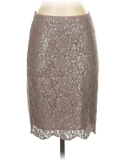 Pre-owned Baraschi Formal Skirt In Silver