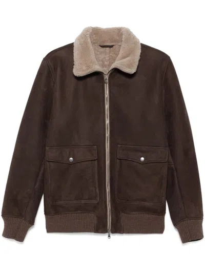 Barba Napoli Beltex Jacket In Brown
