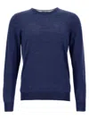 Barba Napoli Barba Crew-neck Sweater In Blue