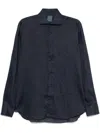Barba Napoli Barba Barba Classic Button-down Shirt With Subtle Texture