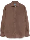 Barba Napoli Barba Brown Shirt In Brown