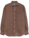 Barba Napoli Barba Brown Shirt In Brown