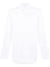 Barba Napoli Button-up Cotton Shirt In White