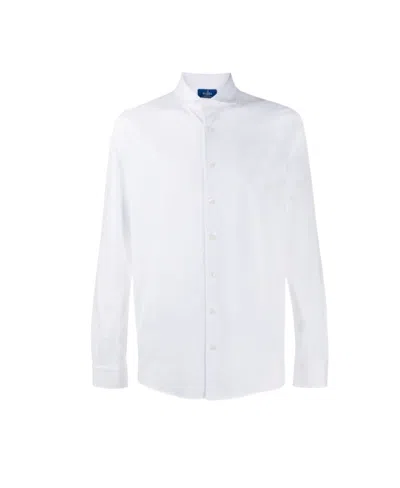 BARBA NAPOLI BUTTONED COTTON SHIRT