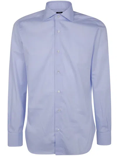 Barba Napoli Barba Classic Oxford Shirt Clothing In Blue