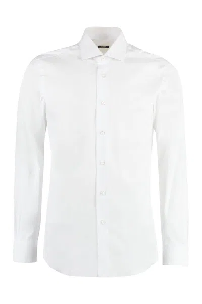 Barba Classic Shirt In White