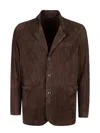 BARBA SUEDE COAT