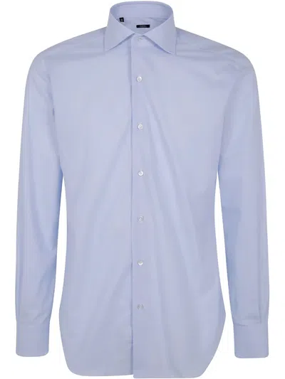Barba Napoli Barba Classic Oxford Shirt Clothing In Blue