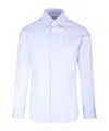 Barba Napoli Barba Pinstriped Straight In Light Blue