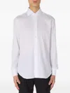 Barba Napoli Cotton Shirt In White