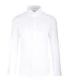 Barba Napoli Barba Buttoned Long In White