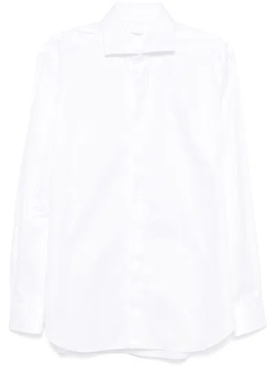 Barba Napoli Cotton Shirt In White