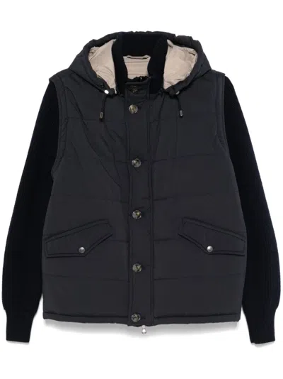 BARBA NAPOLI DETACHABLE-SLEEVE JACKET