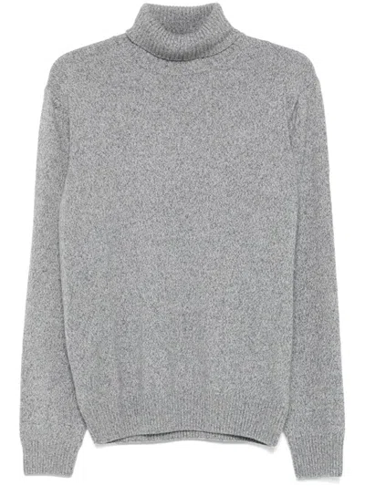 Barba Napoli Dolcevita Sweater In Grey