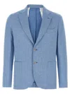 Barba Napoli Dynamic 201 Houndstooth-patterned Blazer In Multicolor
