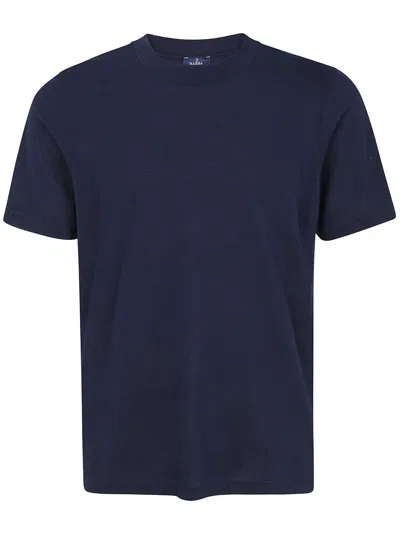 Barba Napoli Barba English Round Neck T-shirt Clothing In Blue