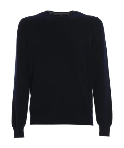 Barba Napoli Fine-knit Cashmere Jumper In Black