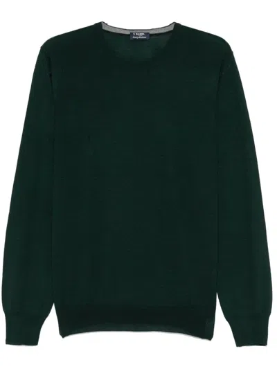 Barba Napoli Fine-knit Sweater In Multi