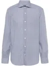 Barba Napoli Graphic-print Shirt In Blue