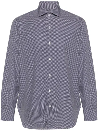 Barba Napoli Graphic-print Shirt In Multicolor