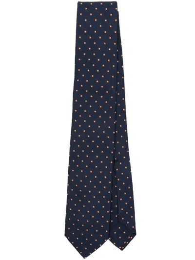 BARBA GRAPHIC-PRINT TIE 