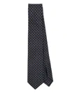 Barba Napoli Graphic-print Tie In Braun